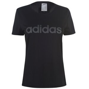 Adidas Linear T Shirt Ladies