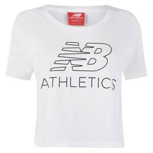 New Balance Crop T Shirt Ladies