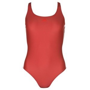 adidas Womens Fit 3-Stripes Swimsuit