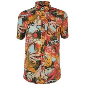 Volcom Mens Psych Floral Short Sleeved T-Shirt
