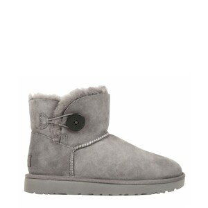 Dámske zimné topánky Ugg MINI_BAILEY_BUTTON_II_1016422_BLACK