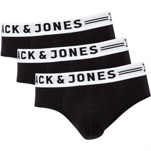 Jack and Jones 3 Pack Contrast Waistband Briefs