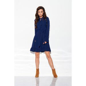 Lemoniade Woman's Dress L317 Navy Blue