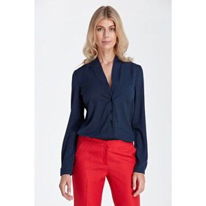 Colett Woman's Blouse Cb02 Navy Blue