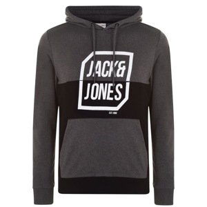 Jack and Jones Half Logo OTH Hoodie Mens