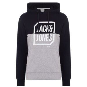 Jack and Jones Half Logo OTH Hoodie Mens