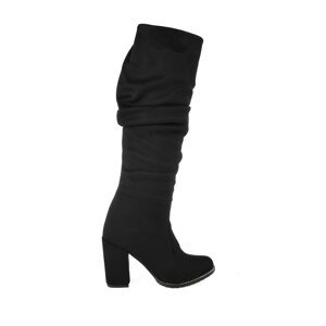 Trendyol Black Suede Women's Boots