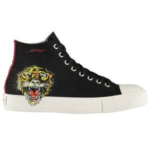 Ed Hardy Fierce Hi Top Trainers