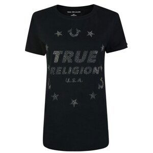 True Religion Embellished Logo T Shirt