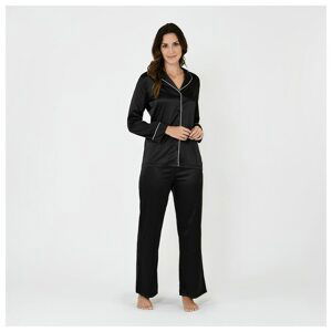 Firetrap Blackseal Satin PJ Set