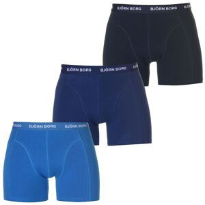 Bjorn Borg 3 Pack Solid Trunks