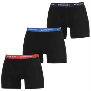 Bjorn Borg 3 Pack Contrast Trunks