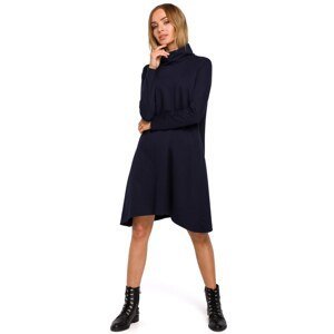 Made Of Emotion Woman's Dress M480 Navy Blue