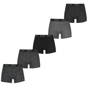 Pánske boxerky Lee Cooper 5 Pack Printed