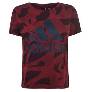 Adidas Essentials AOP T Shirt Ladies