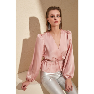 Trendyol Powder Accessory Detailed Blouse