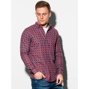 Ombre Clothing Men's shirt with long sleeves K509