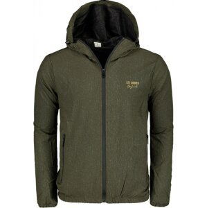 Pánska bunda Lee Cooper Print Hooded Jacket