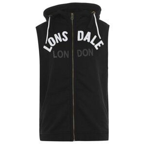 Pánska vesta Lonsdale Box Sleeveless Hoodie