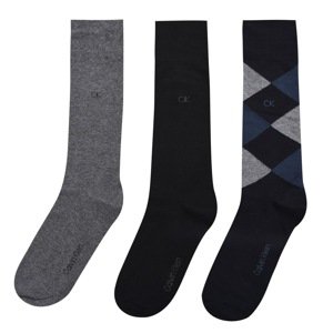 Calvin Klein 3 Pack Diamond Socks Mens