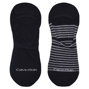 Calvin Klein 2 Pack Invisible Socks Mens