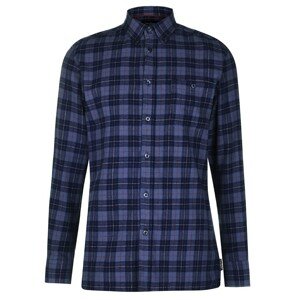 Pierre Cardin Long Sleeve Check Shirt Mens