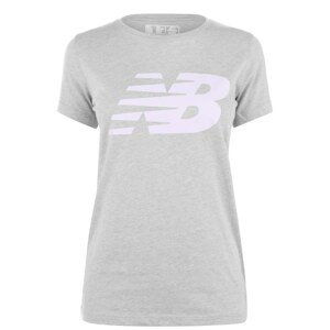 New Balance Logo Graphic QT T Shirt Ladies