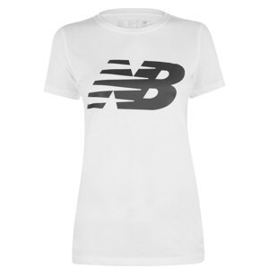 New Balance Logo Graphic QT T Shirt Ladies