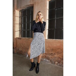 Firetrap Blackseal Printed Midi Skirt