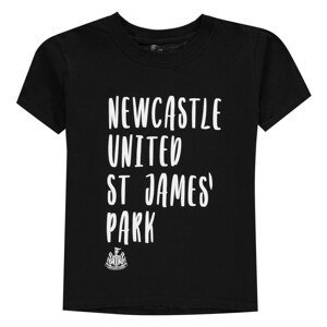NUFC Logo T Shirt Juniors