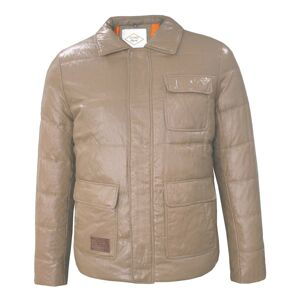 Lee Cooper PU Down Jacket Mens