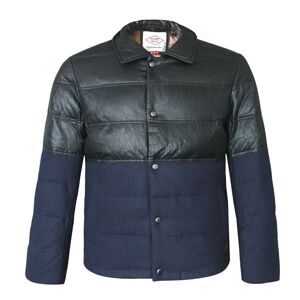 Lee Cooper PU Wool Jacket Mens