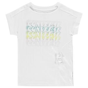 Converse Tie Front T-Shirt Junior Girls