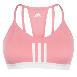 Adidas Womens All Me 3-Stripes Mesh Sports Bra