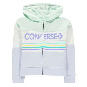 Converse Full Zip Block Hoodie Girls