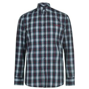 Pierre Cardin Long Sleeve Check Shirt Mens