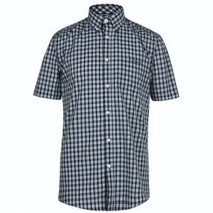 Pierre Cardin Short Sleeve Micro Check Shirt Mens