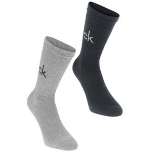 Calvin Klein Calvin Bright Logo 2 Pack Socks