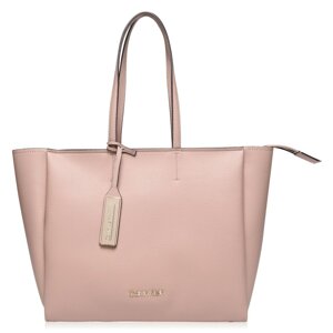 Calvin Klein Leather Sided Shopper Bag