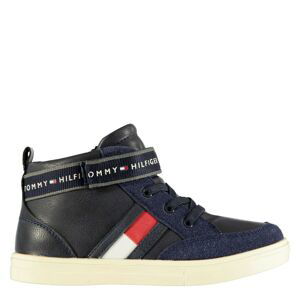 Tommy Hilfiger Strap Infant Boys High Top Trainers