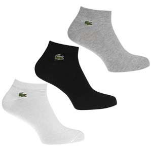 Lacoste 3 Pack Trainer Socks