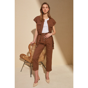 Trendyol Brown Baggy Pants