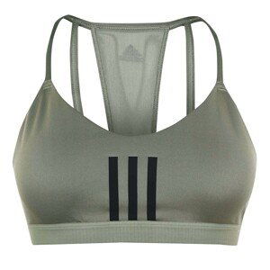 Adidas Womens All Me 3-Stripes Mesh Sports Bra