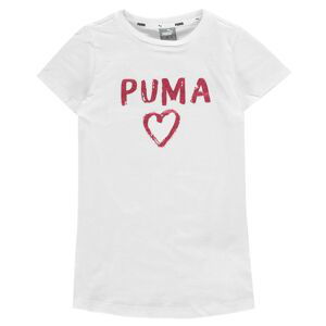 Puma Heart QT T Shirt Junior Girls