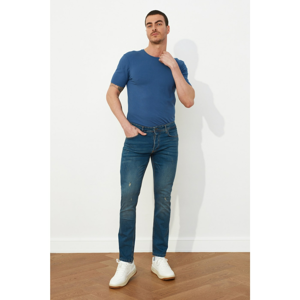 Trendyol Indigo Men Skinny Destroy jeans