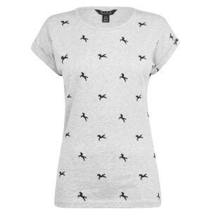 Miso Printed Boyfriend T Shirt Ladies