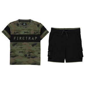 Firetrap Short Sleeve T-Shirt Set Infant Boys