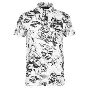 Firetrap Printed Polo Shirt Mens