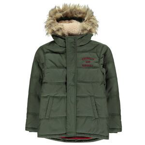 Franklin and Marshall Padded Parka Jacket Junior Boys