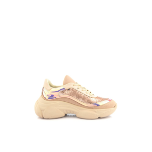 Trendyol Beige Sequined Women's Sneaker